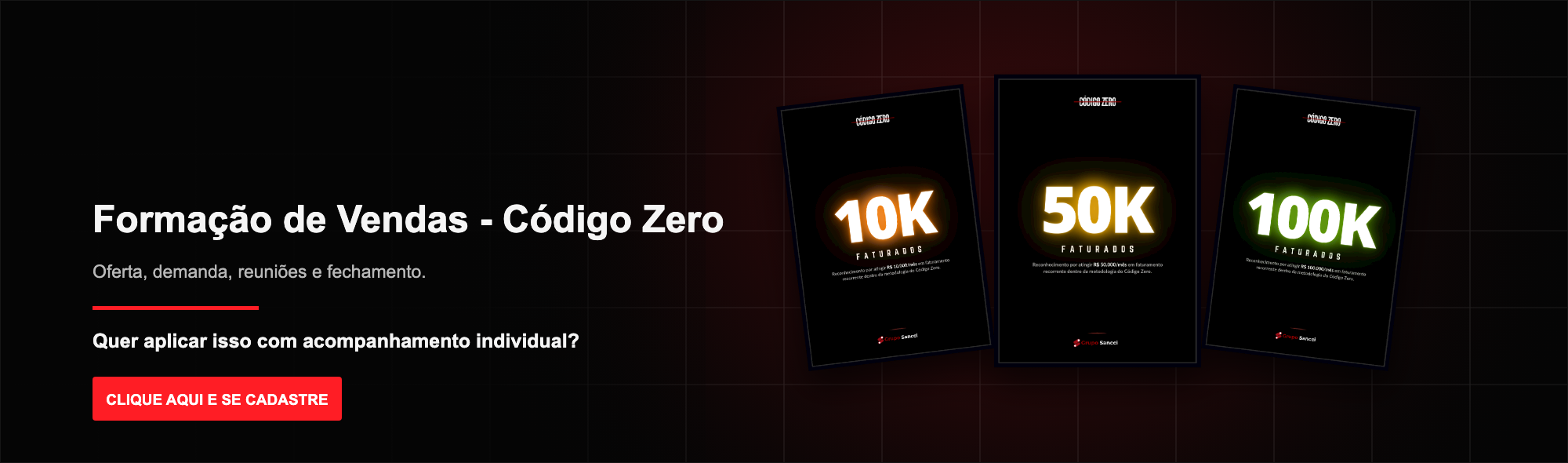 Formação de Vendas Código Zero